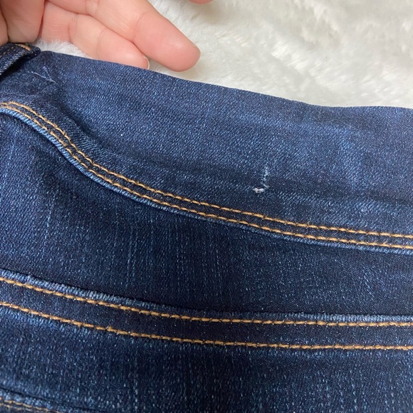 $205 Hudson Beth Baby Boot cut jeans size 25 dark wash blue - Picture 9 of 11